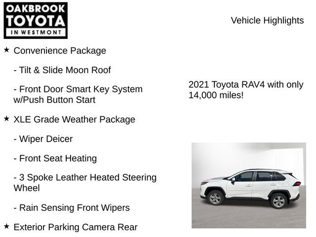 Certified 2021 Toyota RAV4 XLE w/ Convenience Package AWD/4WD image 8