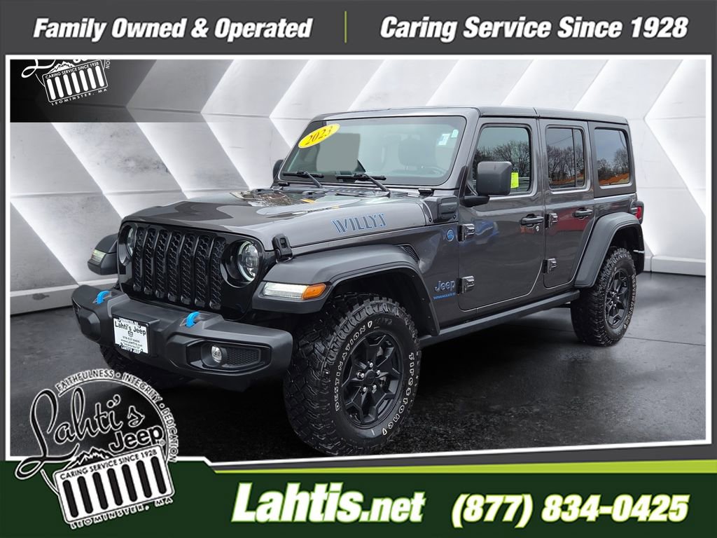 Certified 2023 Jeep Wrangler Unlimited w/ Cold Weather Group image 1