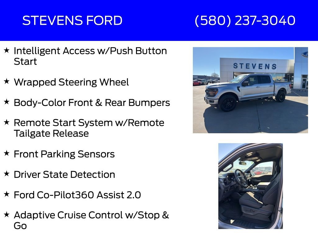 New 2025 Ford F150 XLT w/ Equipment Group 302A MID image 30