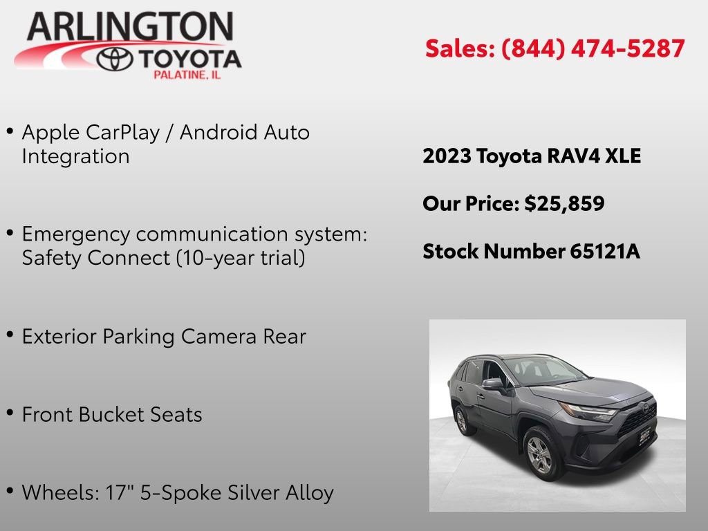Used 2023 Toyota RAV4 XLE w/ XLE Grade Weather Package image 4