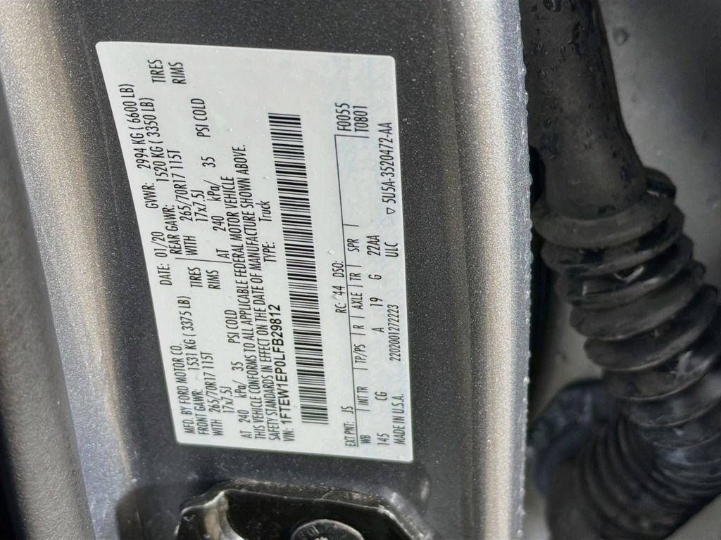Used 2020 Ford F150 XL w/ Equipment Group 101A Mid AWD/4WD image 29