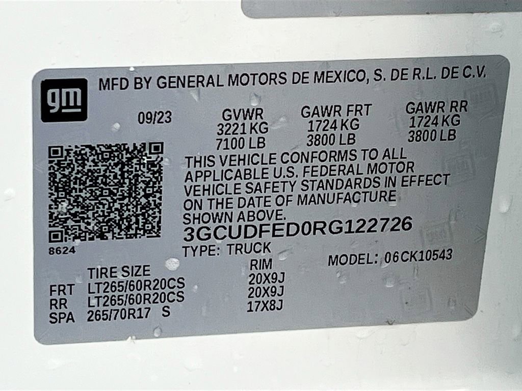 Used 2024 Chevrolet Silverado 1500 LT Trail Boss w/ Convenience Package II image 33