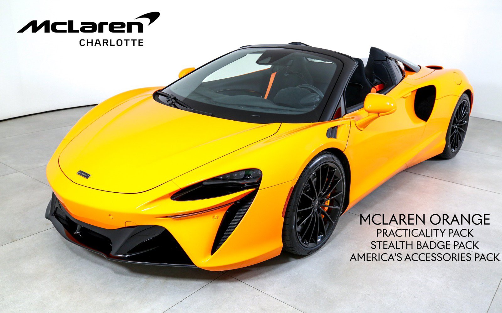 New 2026 McLaren Artura Spider RWD image 1
