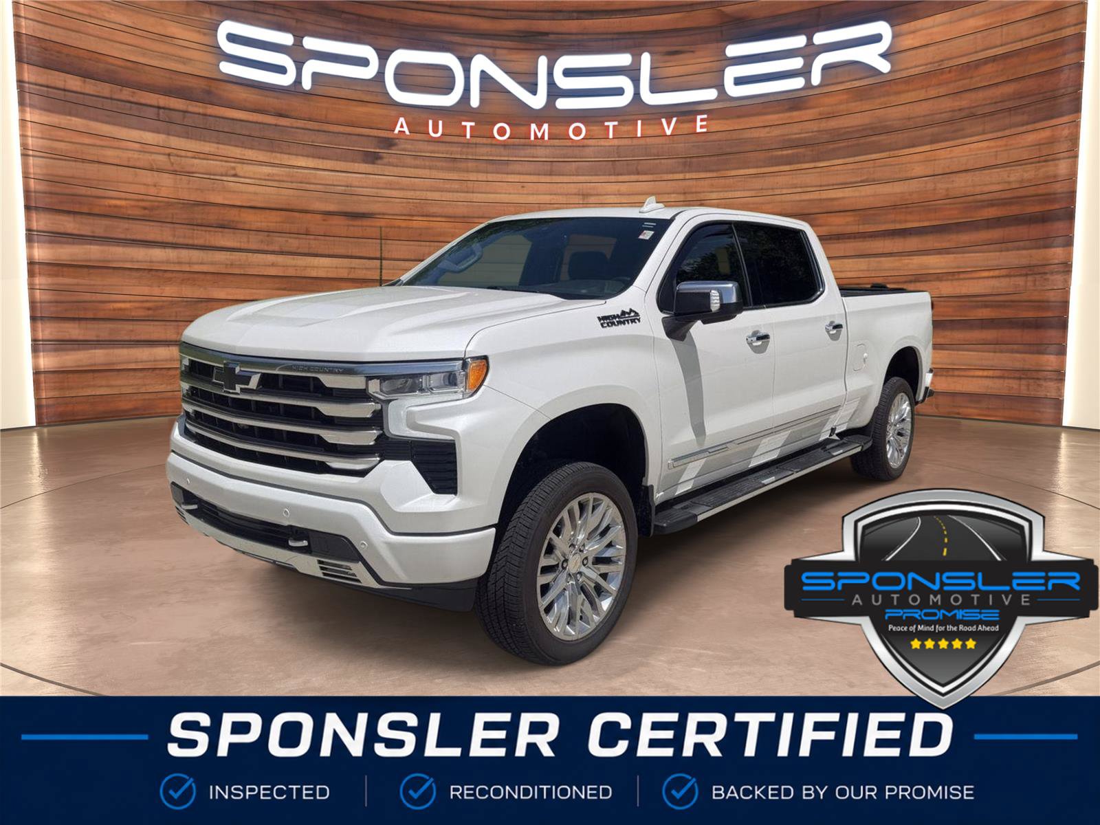 Used 2025 Chevrolet Silverado 1500 High Country w/ High Country Premium Package AWD/4WD image 1