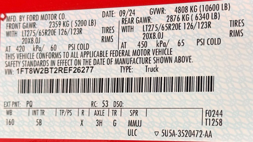 Used 2024 Ford F250 Lariat w/ Black Appearance Package AWD/4WD image 47