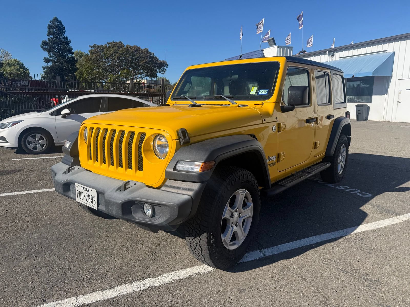 Used 2021 Jeep Wrangler Unlimited Sport AWD/4WD image 1
