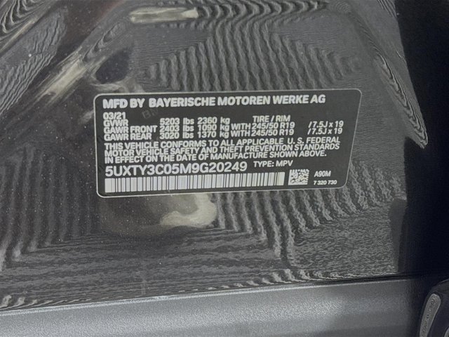 Used 2021 BMW X3 sDrive30i w/ Premium Package image 33