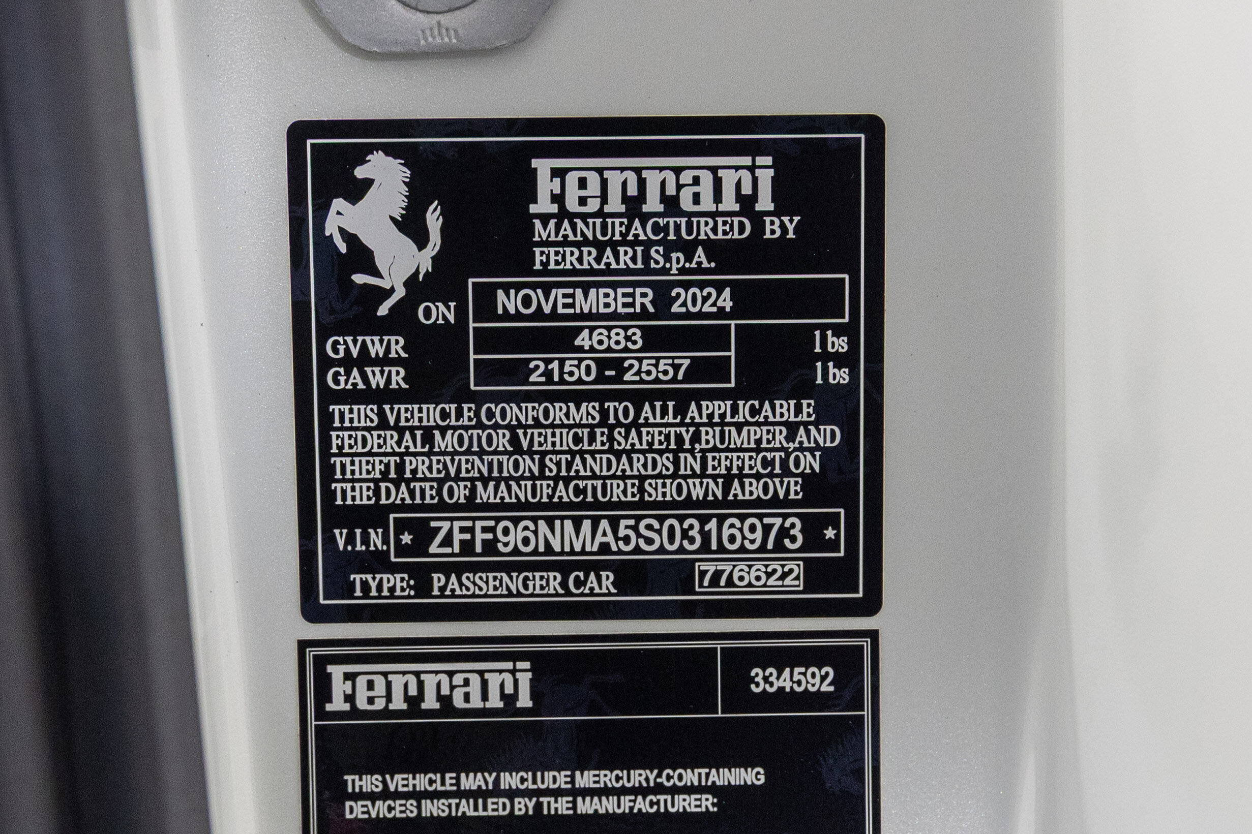 Certified 2025 Ferrari SF90 Spider AWD/4WD image 74