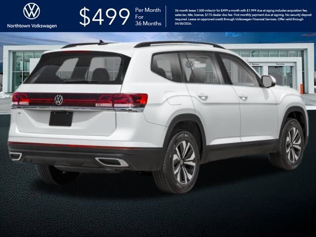 New 2026 Volkswagen Atlas SE AWD/4WD image 2