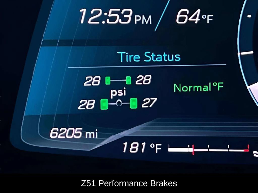 Used 2025 Chevrolet Corvette Stingray Premium Conv w/ Z51 Performance Package RWD image 14