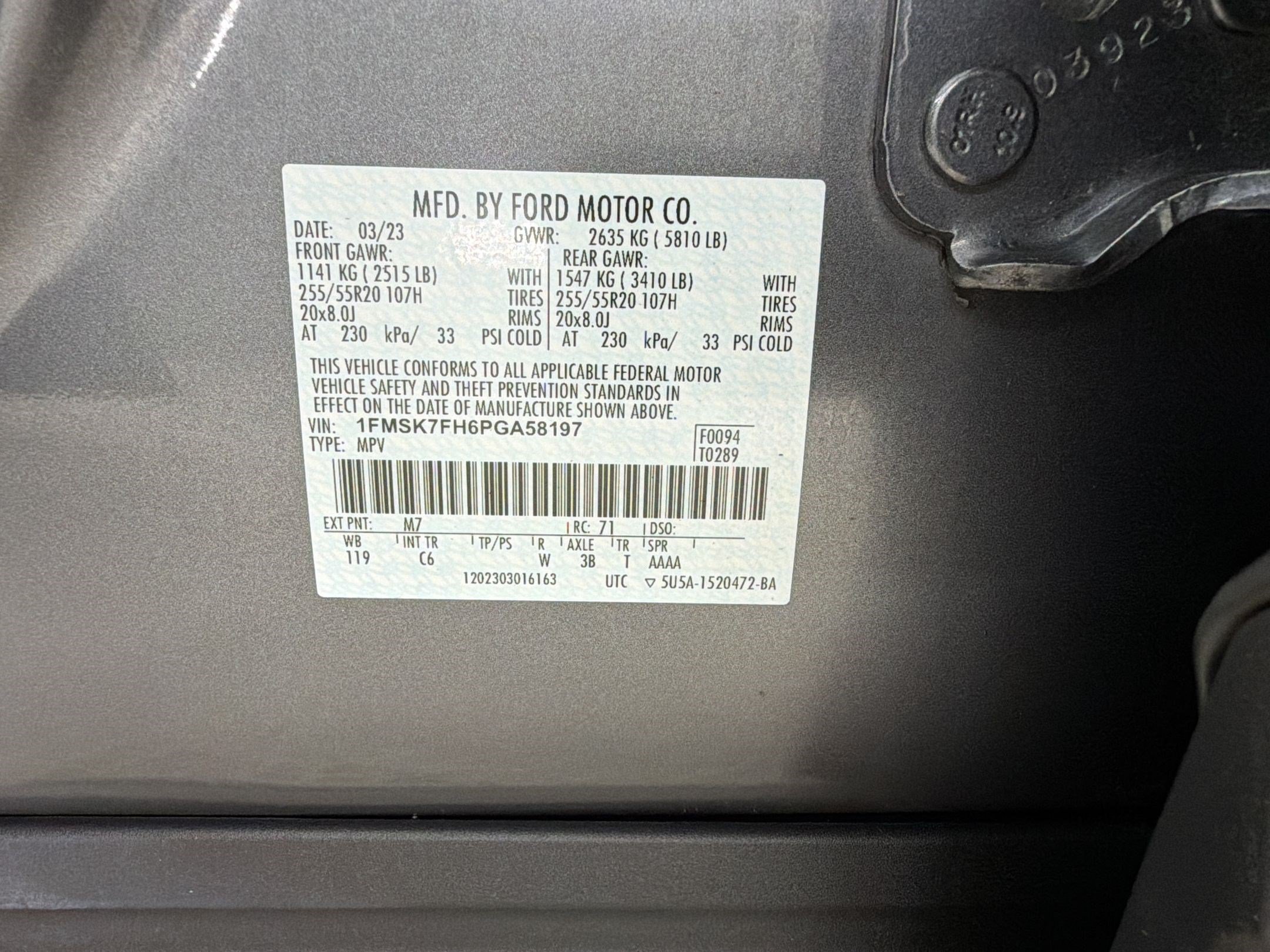 Used 2023 Ford Explorer Limited RWD image 26