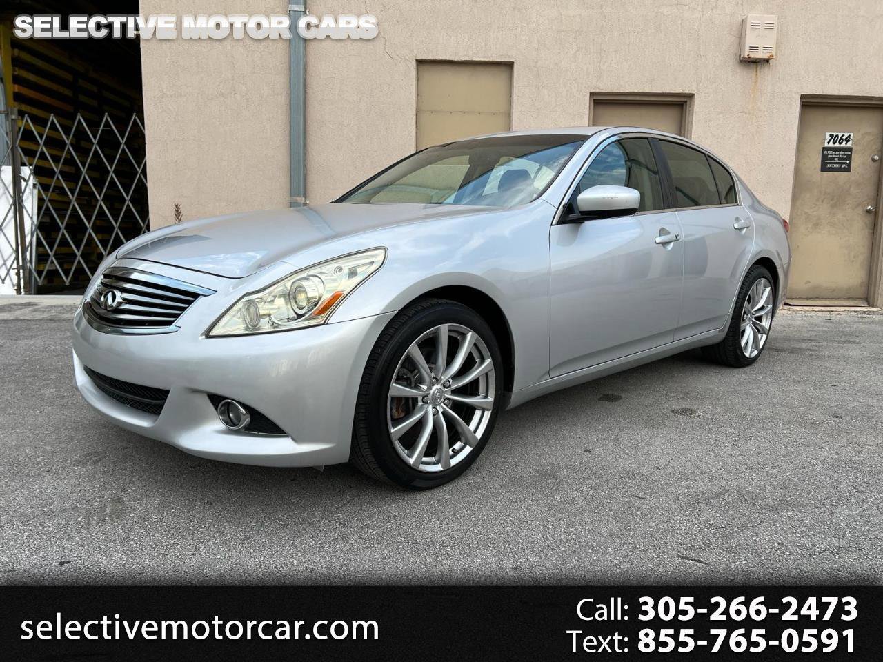 Used 2013 INFINITI G37 x Sedan w/ Premium Pkg AWD/4WD image 1