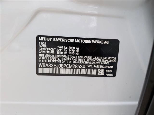 Certified 2023 BMW 760i xDrive 760i xDrive w/ Parking Assistance Package image 28