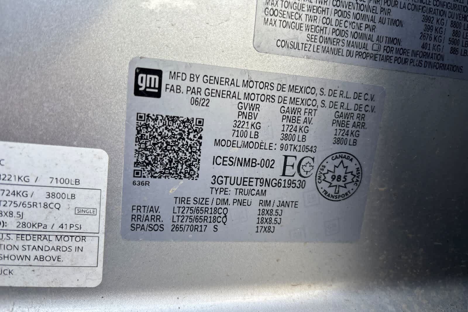 Used 2022 GMC Sierra 1500 AT4 AWD/4WD image 26