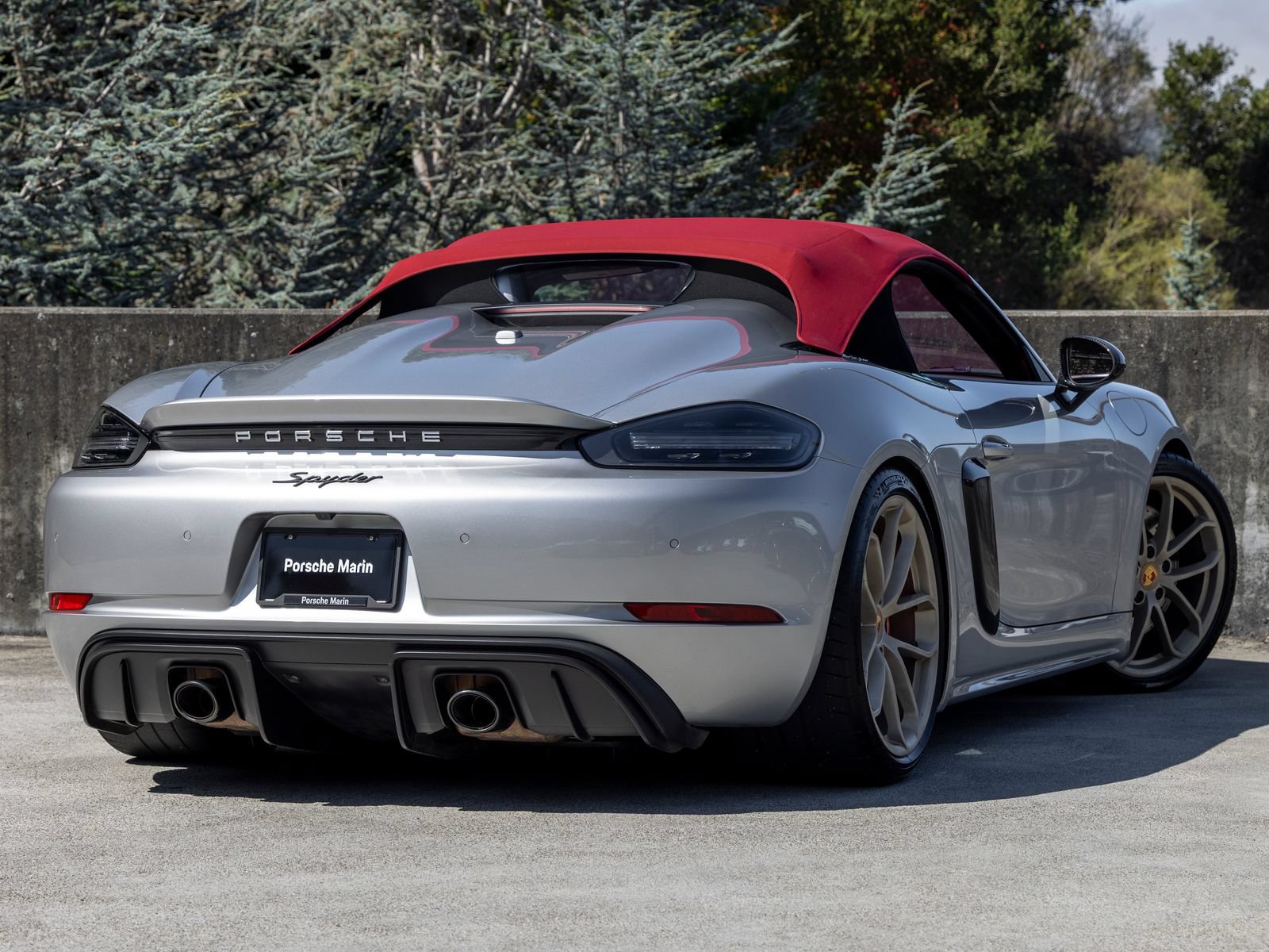 Certified 2022 Porsche 718 Boxster Spyder RWD image 11
