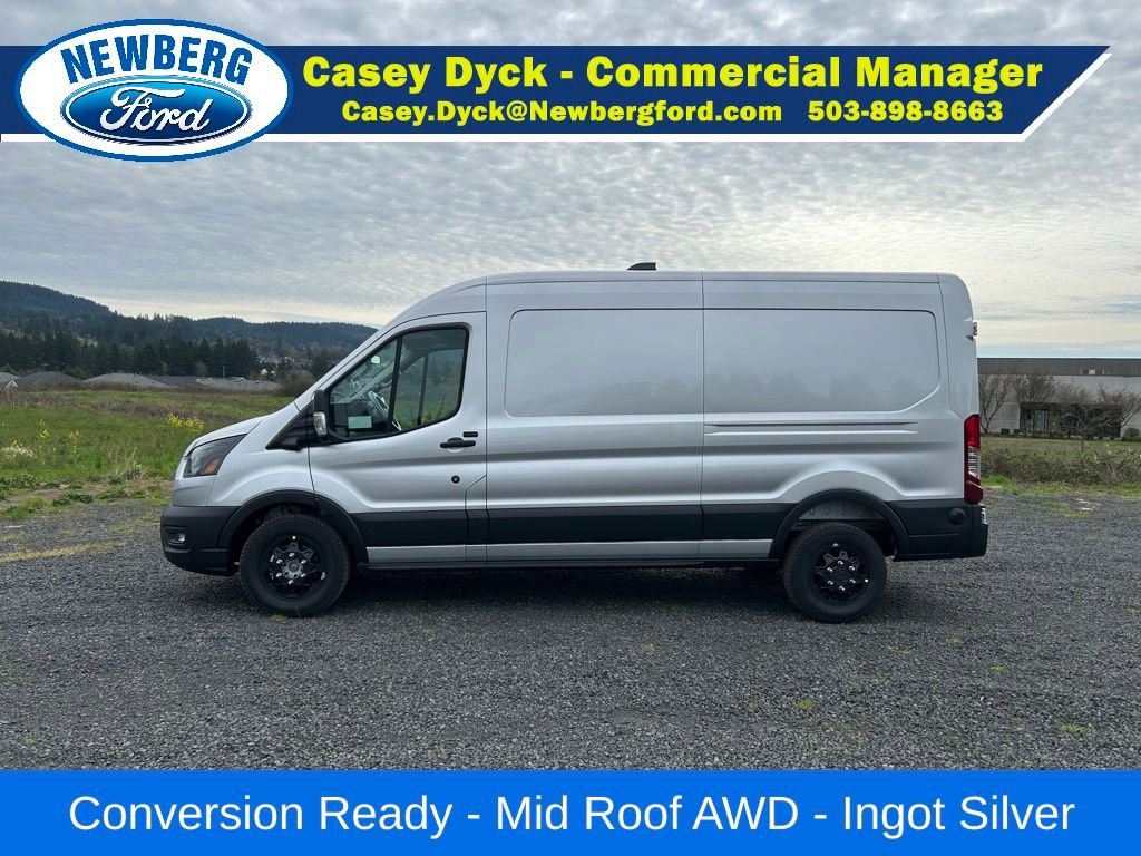 New 2026 Ford Transit 350 148 Medium Roof AWD w/ Upfitter Package