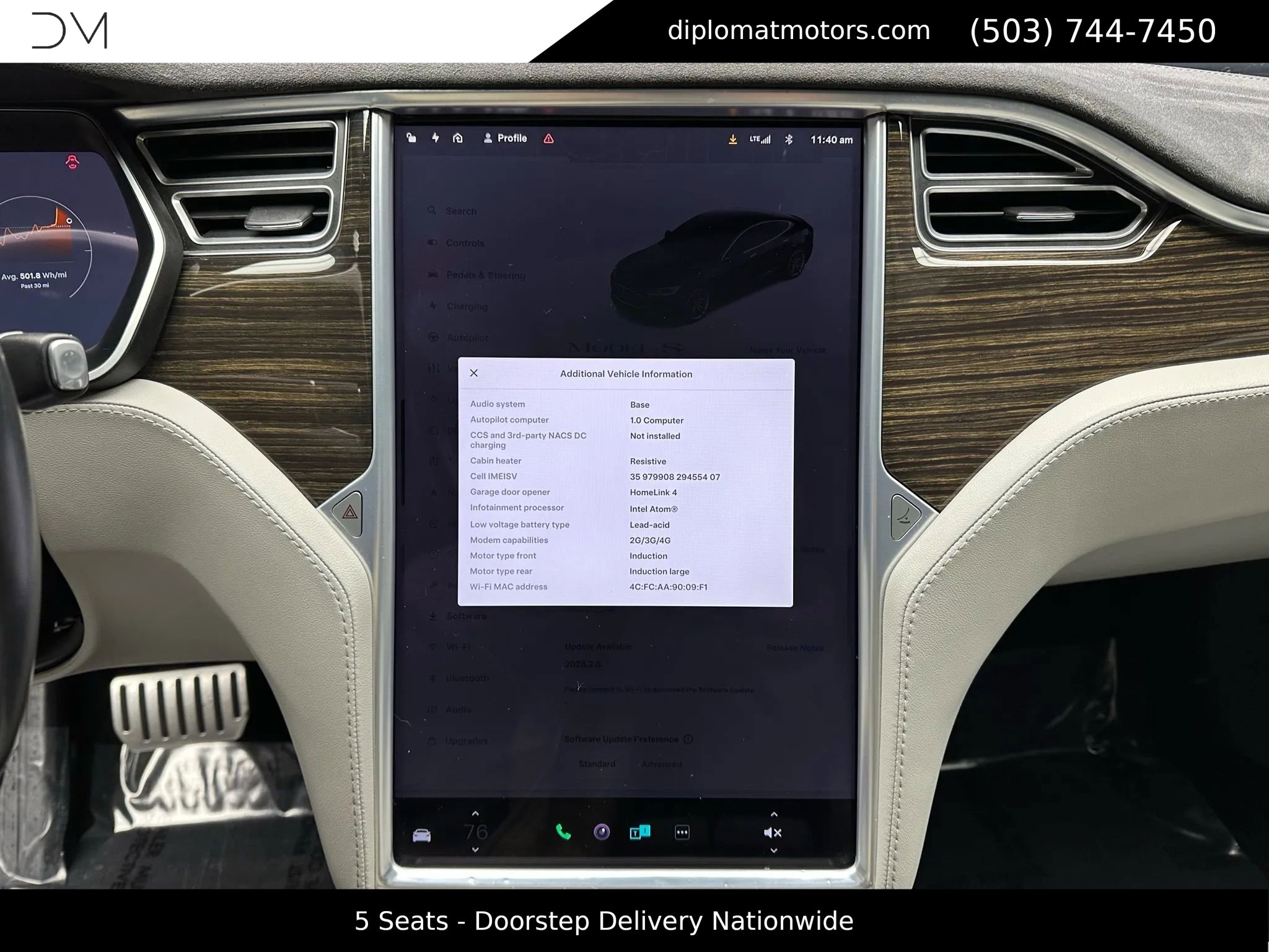 Used 2015 Tesla Model S P85D image 34