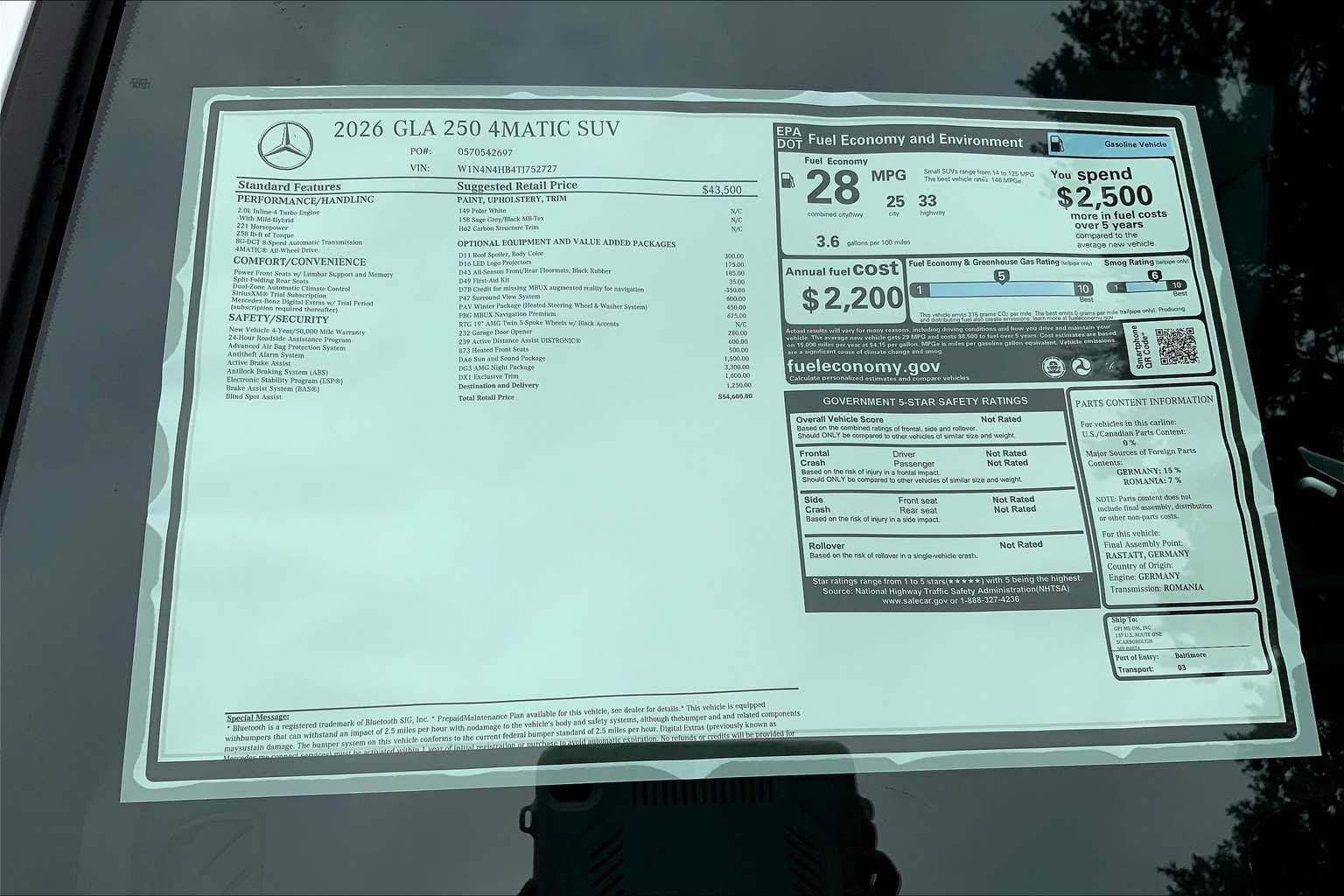 Certified 2026 Mercedes-Benz GLA 250 4MATIC image 26