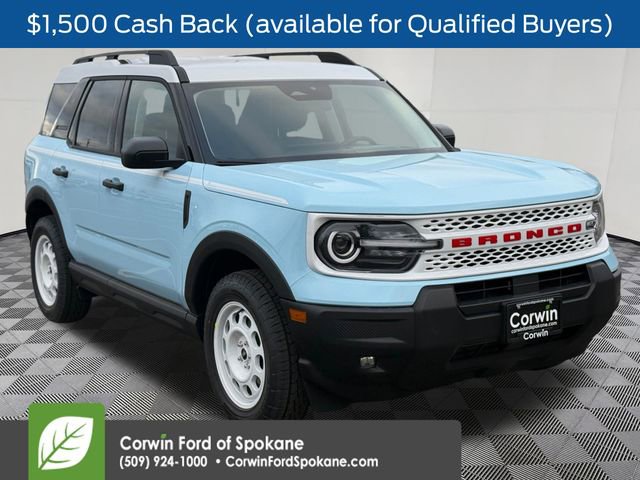 New 2025 Ford Bronco Sport Heritage w/ Convenience Package AWD/4WD image 1