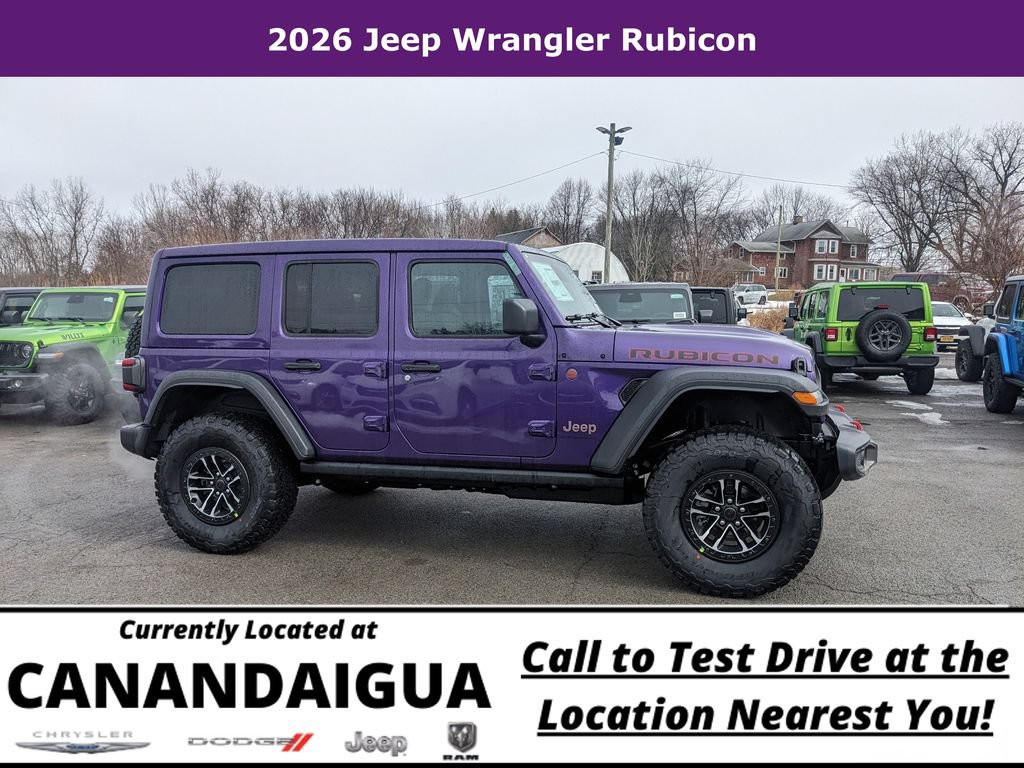New 2026 Jeep Wrangler Unlimited Rubicon w/ Xtreme 35 Tire Package AWD/4WD image 2