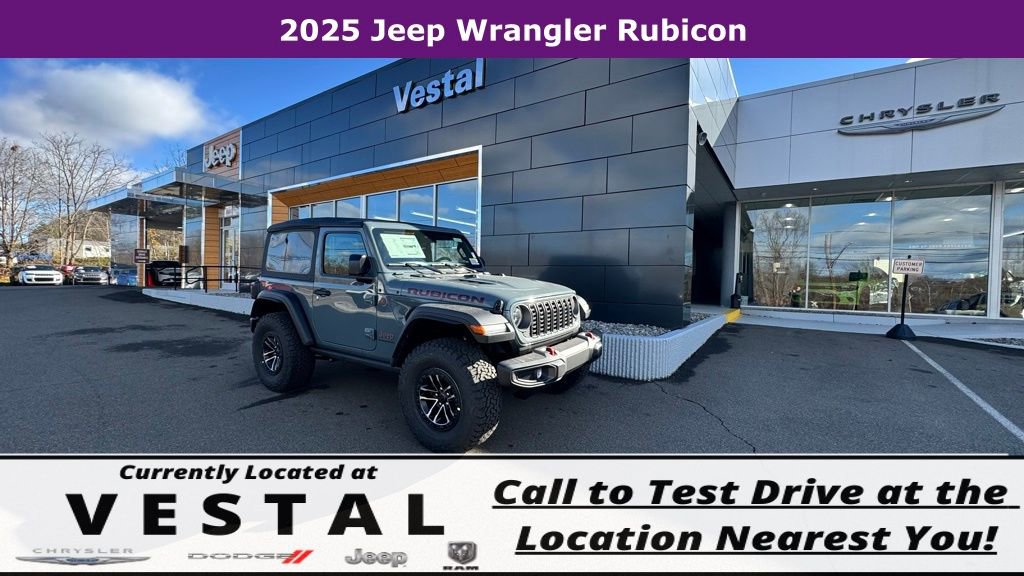 New 2025 Jeep Wrangler Rubicon w/ Xtreme 35 Tire Package image 1
