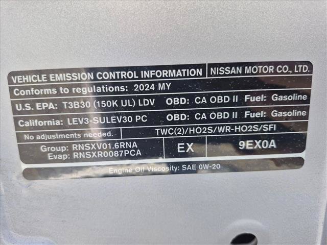 Used 2024 Nissan Versa SV w/ Trunk Package FWD image 21