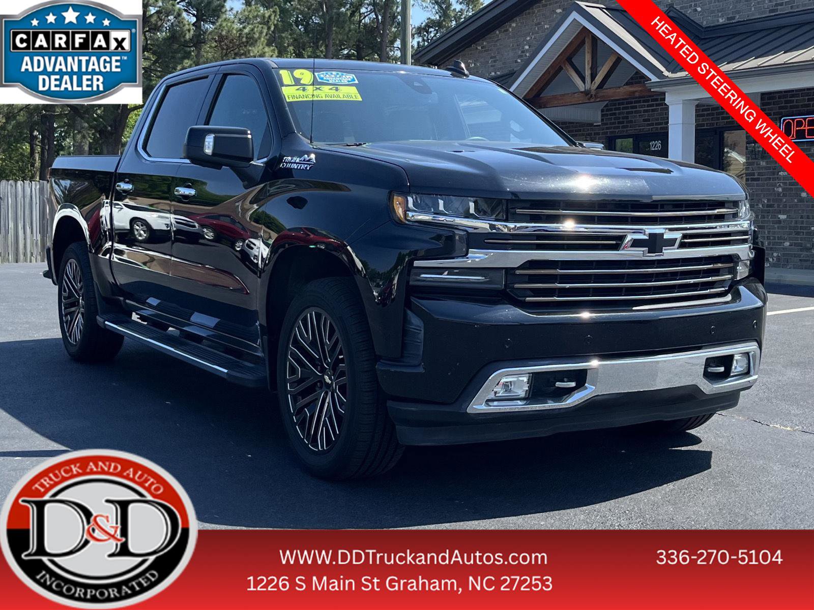 Used 2019 Chevrolet Silverado 1500 High Country w/ Trailer Camera Package