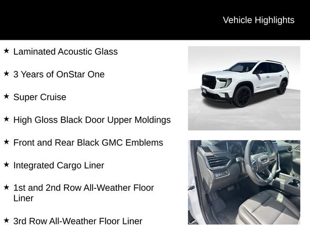 New 2026 GMC Acadia Elevation w/ Super Cruise Package AWD/4WD image 15