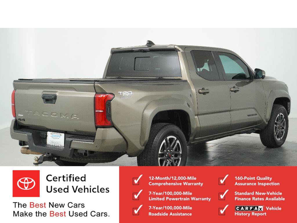 Certified 2025 Toyota Tacoma TRD Sport w/ TRD Sport Premium Package AWD/4WD image 3