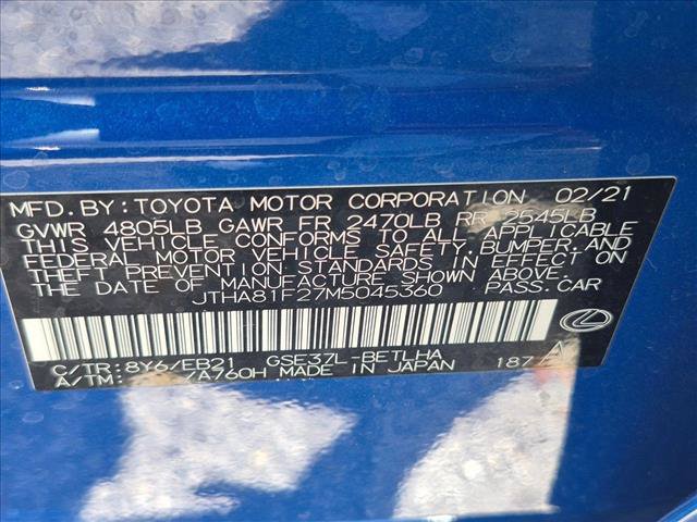 Used 2021 Lexus IS 300 AWD w/ Accessory Package 2 image 15