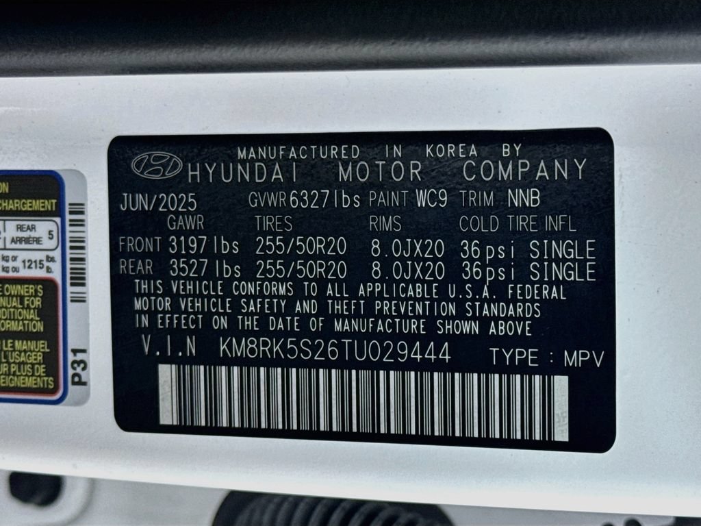 Certified 2026 Hyundai Palisade Limited FWD image 36