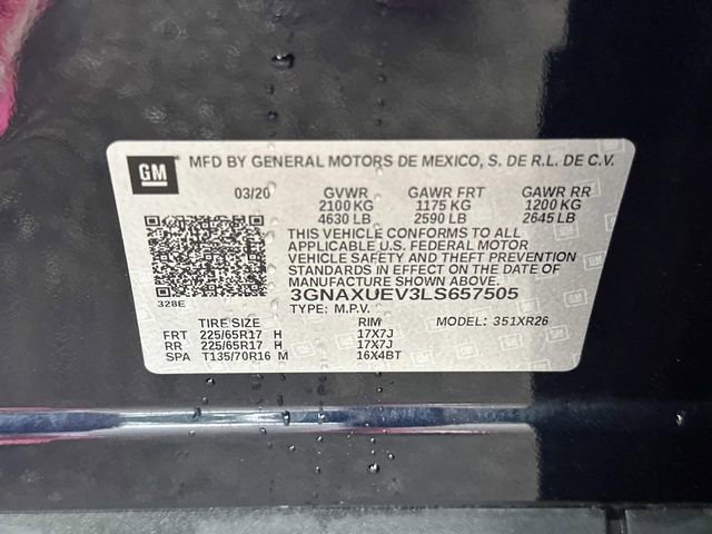Used 2020 Chevrolet Equinox LT AWD/4WD image 31
