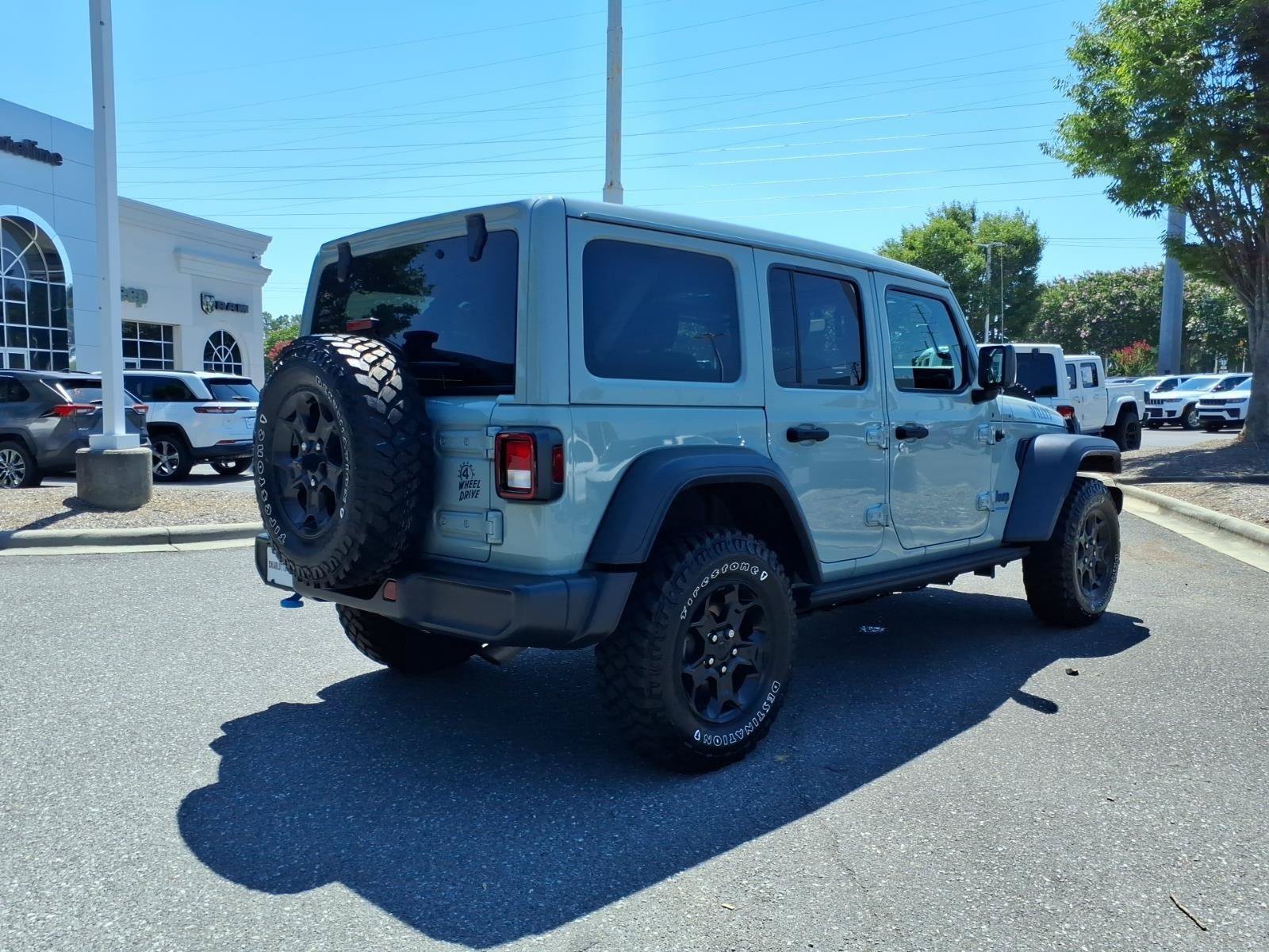 Used 2023 Jeep Wrangler Unlimited w/ Sun & Screen Package AWD/4WD image 2