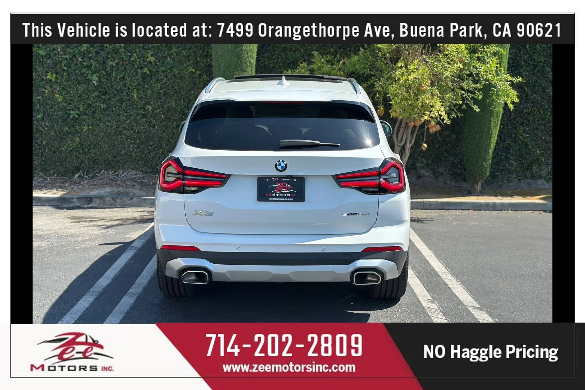Used 2024 BMW X3 sDrive30i w/ Convenience Package RWD image 8