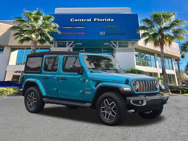 Certified 2024 Jeep Wrangler Unlimited Sahara w/ Technology Group AWD/4WD image 2