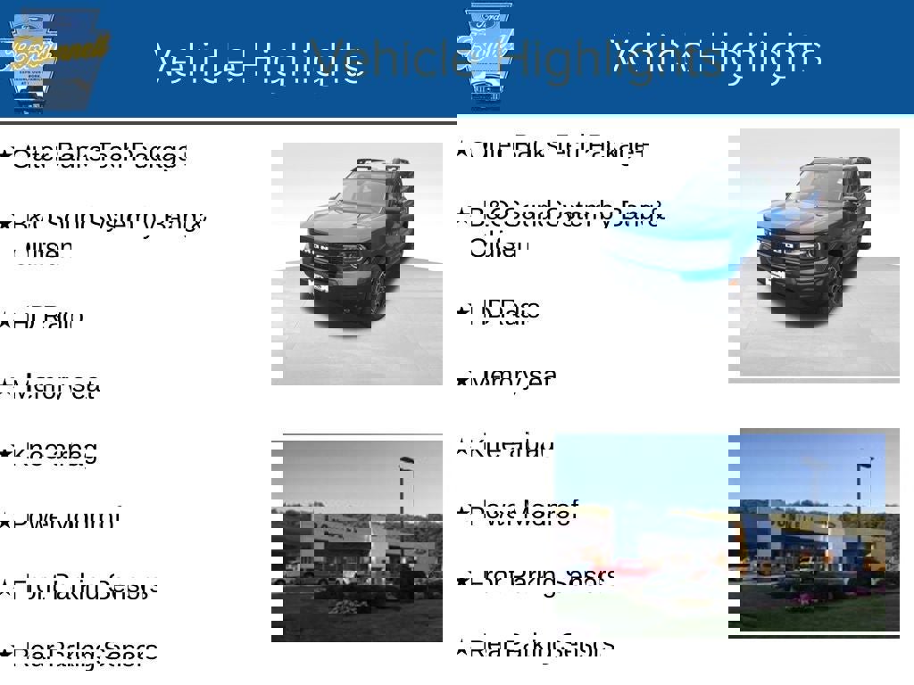 New 2025 Ford Bronco Sport Outer Banks w/ Outer Banks Tech Package+ image 5