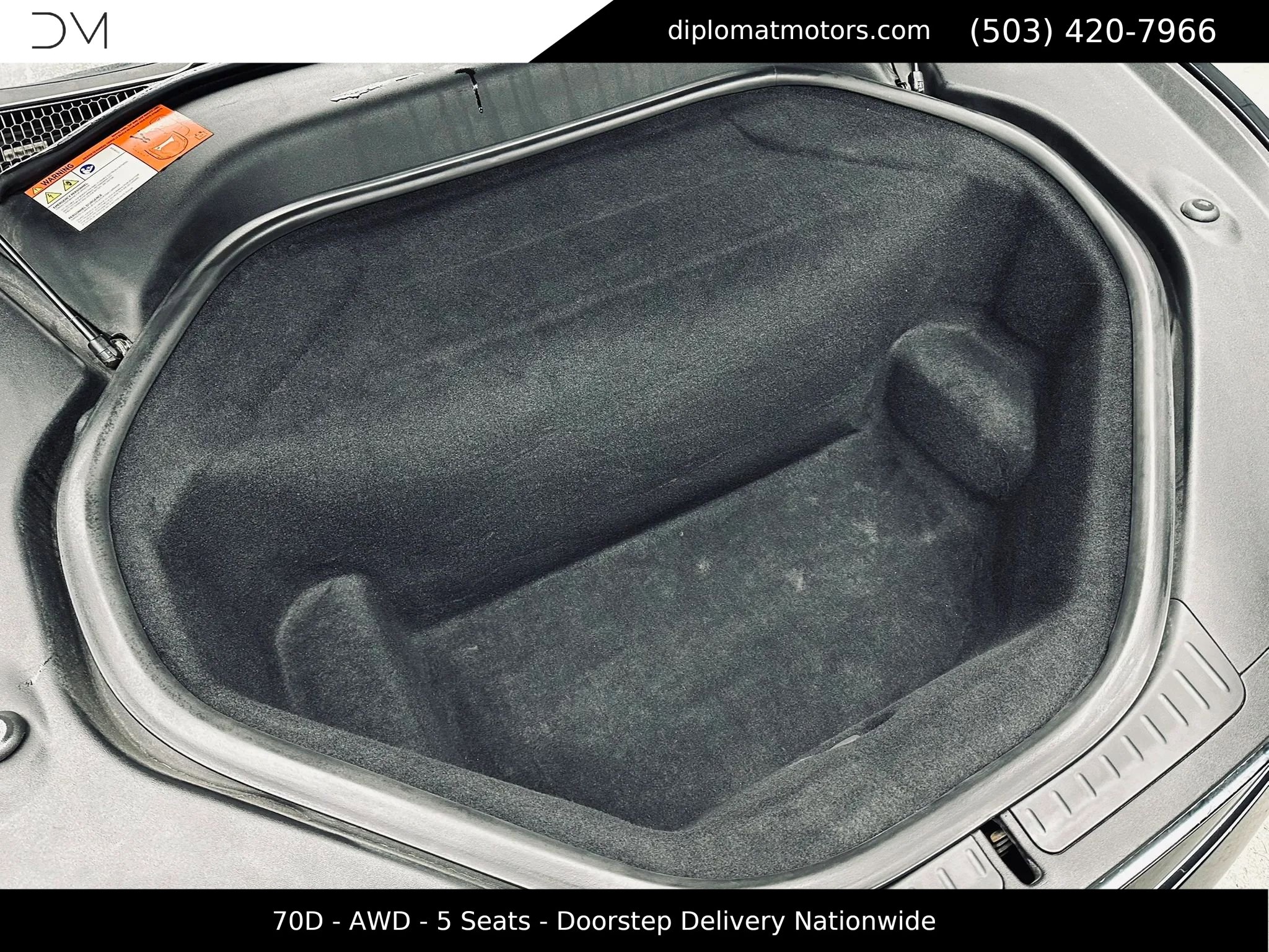 Used 2015 Tesla Model S 70D AWD/4WD image 44