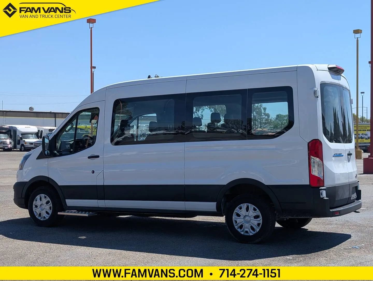 Used 2023 Ford E-Transit Medium Roof RWD image 7