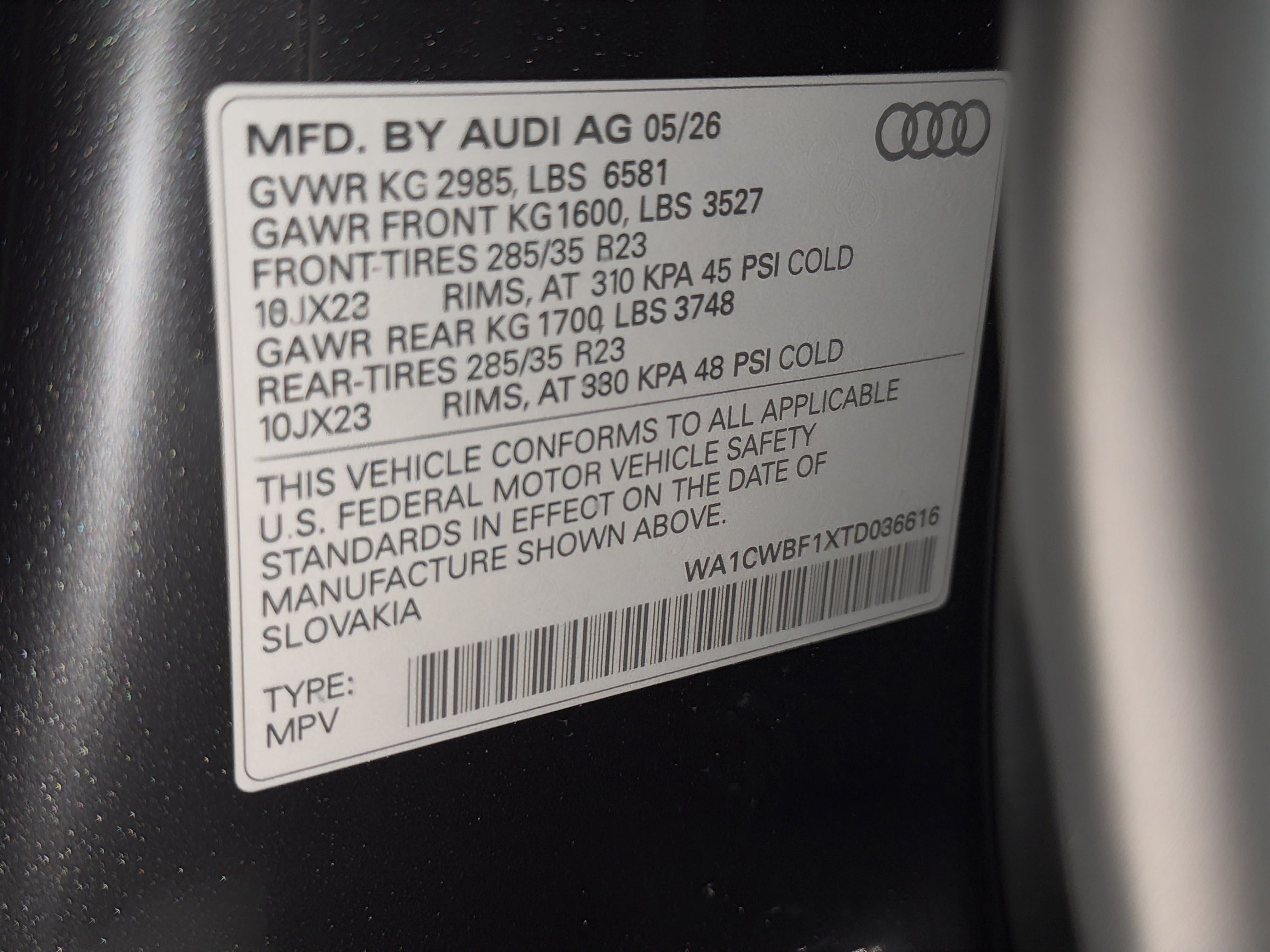 New 2026 Audi SQ8 Prestige AWD/4WD image 27
