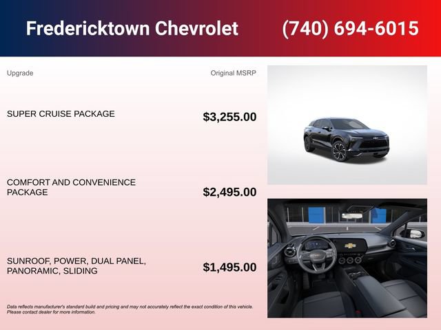 New 2025 Chevrolet Blazer EV LT w/ Super Cruise Package AWD/4WD image 5