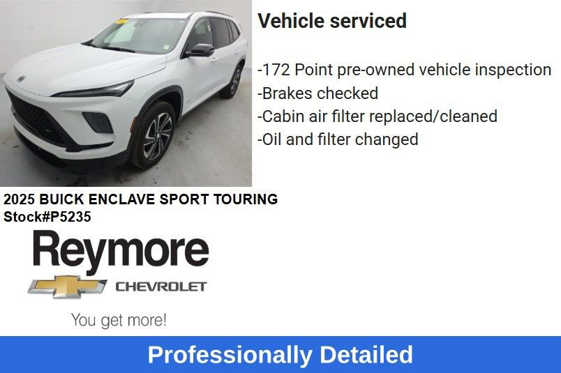Certified 2025 Buick Enclave Sport Touring w/ Power Package AWD/4WD image 62