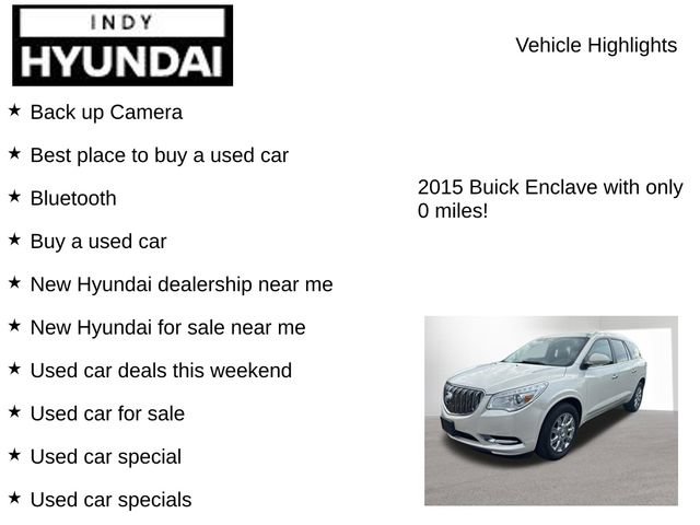 Used 2015 Buick Enclave Leather AWD/4WD image 8