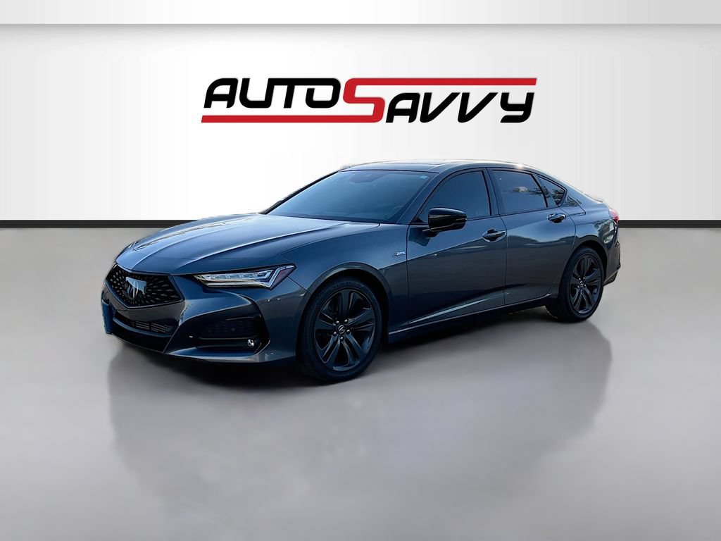 Used 2023 Acura TLX w/ A-SPEC Package AWD/4WD image 3