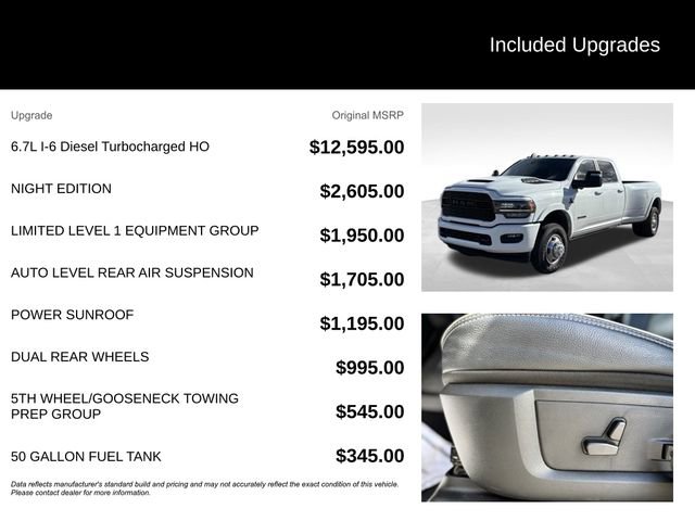 Used 2024 RAM 3500 Limited w/ Night Edition AWD/4WD image 5