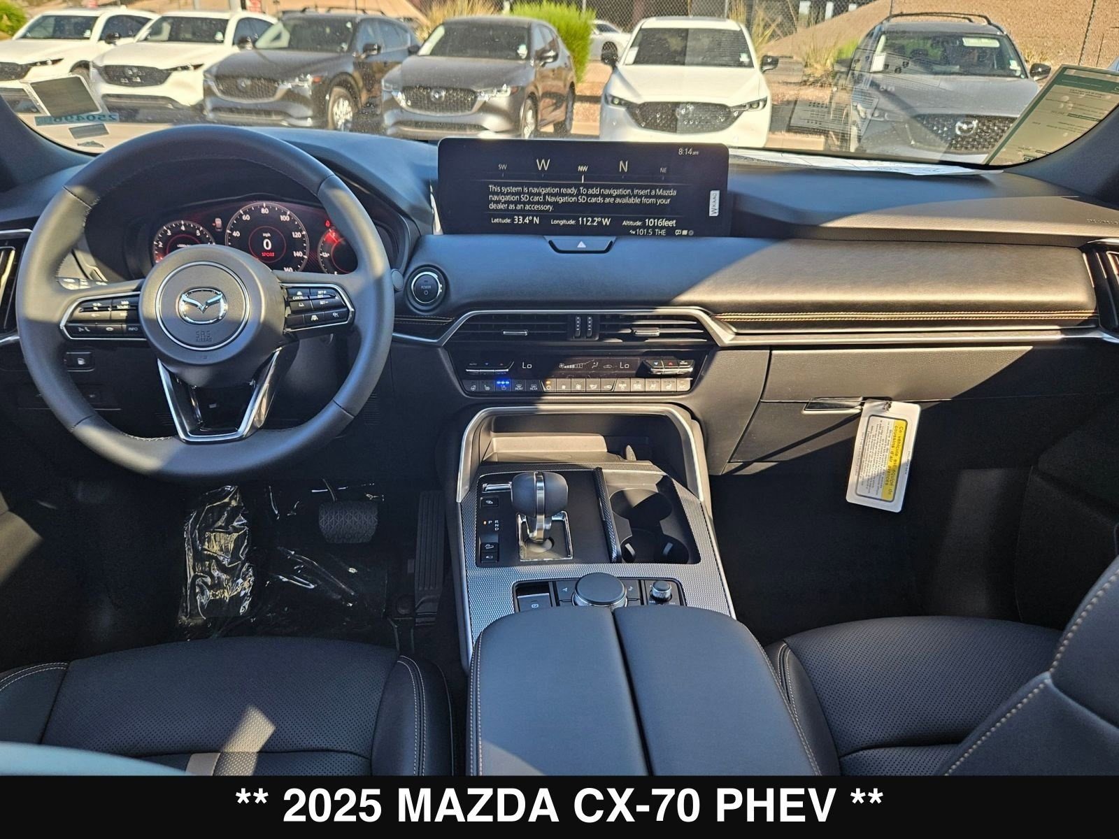 New 2025 MAZDA CX-70 Plug-In Hybrid w/ Premium Plus image 22