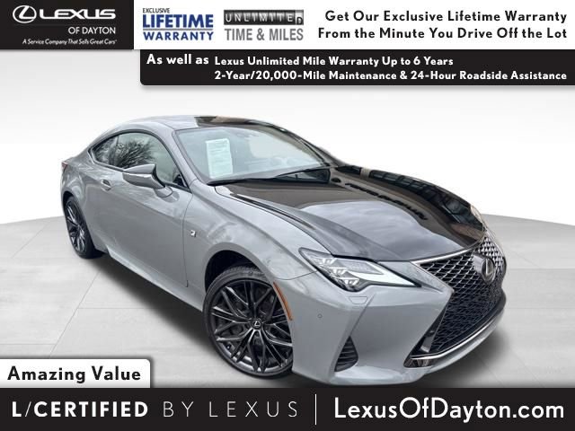 Certified 2023 Lexus RC 350 F Sport w/ Navigation Package