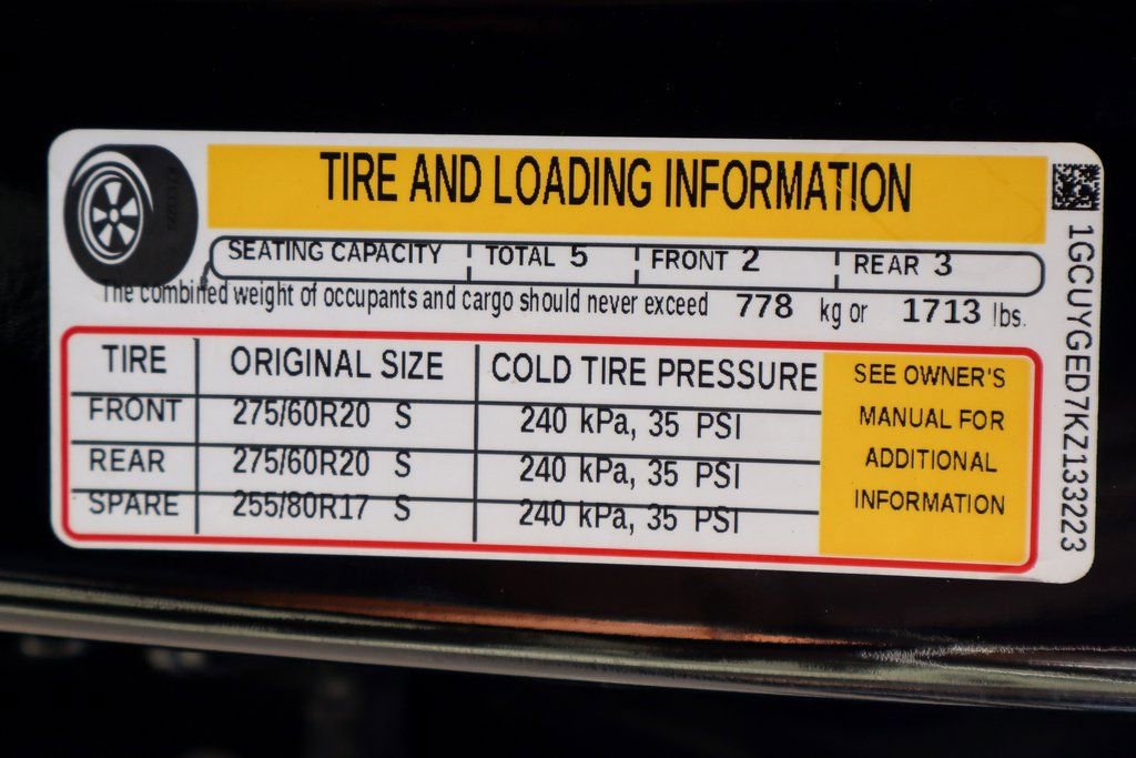 Used 2019 Chevrolet Silverado 1500 LTZ w/ LTZ Plus Package AWD/4WD image 52