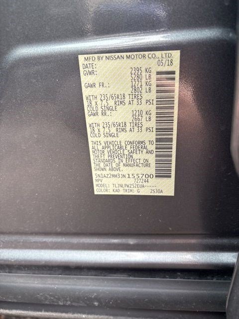 Used 2018 Nissan Murano S image 5