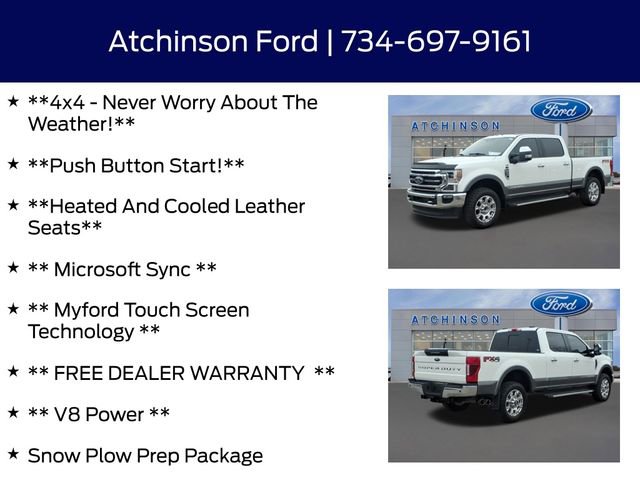 Used 2021 Ford F350 Lariat w/ Lariat Ultimate Package image 8