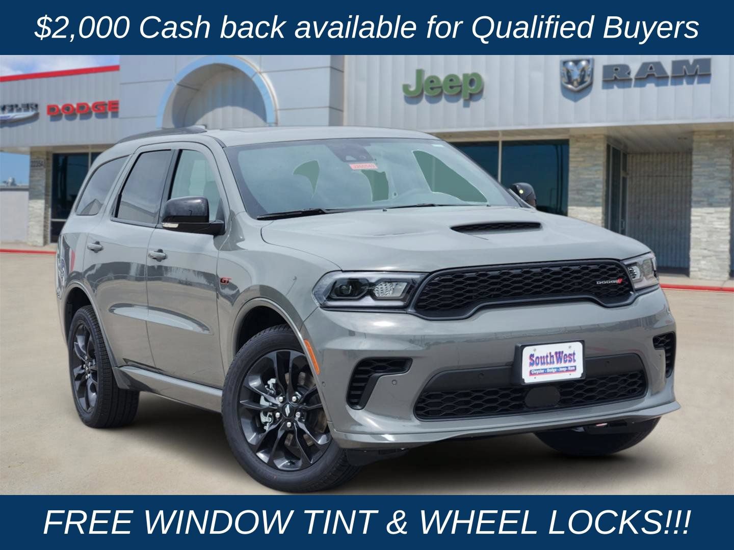 New 2026 Dodge Durango GT AWD/4WD 360° Tour